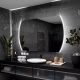  (3017) Baltimore LED Spiegel 100x60 cm, Kaltes Dauerlicht LED + Touchschalter