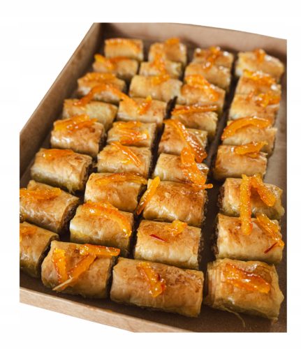 Exklusive Baklava mit Walnüssen, Zimt und Orangenschale – 500g Einzigartiger Geschmack!