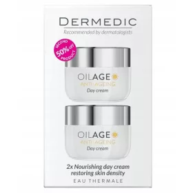   Dermedic Oilage Anti-Ageing Tagescreme 50 ml + 50 ml - Nährende Pflege für reife Haut
