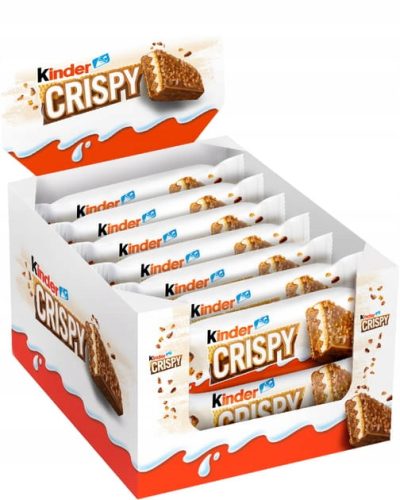 Knuspriger Kinder Waffelriegel 34g x 14 Stück - Schokoladig & Leicht