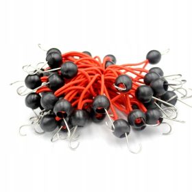   Multifunktionale Gummi-Expander mit Haken für Planensicherung, 30 Stück