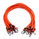 20X Bungee Cords mit Metallhaken, 0,8x80cm - Vielseitig Einsetzbare Spanngurte