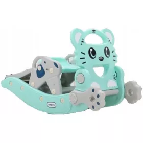  2in1 Rutsche für Kinder + Schaukelpferd ROCKER