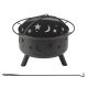  LANDMANN spektakulärer Gartenkaminkorb Sterne & Mond 11811 75cm