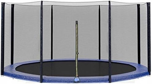  Trampolinnetz 14 ft 427 – 435 cm 8 Pfosten schwarz