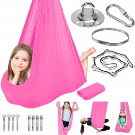    Sensorisches Training, therapeutische Schaukel, Yoga-Hängematte, 1,5 x 2,8 m