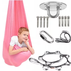    AKROBATISCHER SENSORISCHER SCHAL AERIAL YOGA Yoga-Hängematte MONTAGE 2,8x1,5