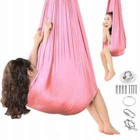    SENSORISCHE HÄNGEMATTE FÜR KINDER THERAPEUTISCHE SCHAUKEL AKROBATISCHE SCHLINGE