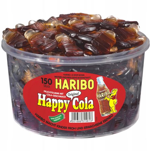Haribo Happy Cola – Klassiker ohne künstliche Farbstoffe