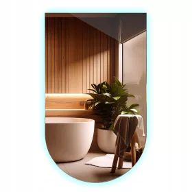  (3037) Barcelona LED Spiegel 120x60 cm, Kaltes LED