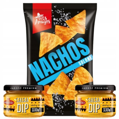 XXL Partyset: Salsa Käsedip und XXL Nachos für den perfekten Snack