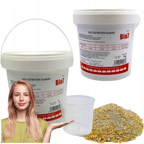  BIO7 ENTRETIEN 1 KG BAKTERIEN FÜR 1 JAHR BIO 7 SIEDLER BIOPREPART
