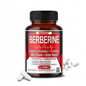   Berberine Complex zur Gewichtsreduktion, Blutzuckerregulation und Gesundheitsförderung