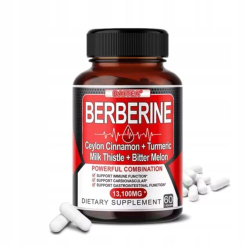 Berberine Complex zur Gewichtsreduktion, Blutzuckerregulation und Gesundheitsförderung