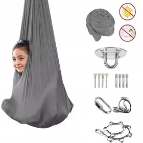    Hängematte - Akrobatischer Schal für Kinder, 1,5 x 2,8 m sensorische Schaukelhängematte