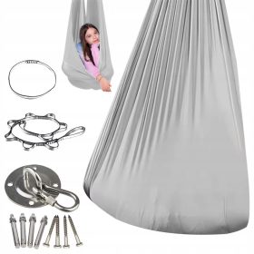    Aerial Yoga Sensory Hängematte Akrobatischer Schal für Kinder, 1,5 * 2,8 M