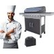  DEKRAFT GASGRILL (NEVADA XXL 6+1) 15,1 kW Gussrost + Abdeckung