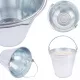 Verzinkter Stahleimer 15 Liter – Robuster Metalleimer korrosionsbeständig, Modell WC15, Bauster