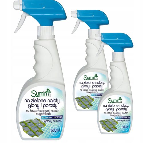Sumin Algen- und Moosentferner 500 ml - 3er Pack