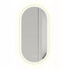 LED Spiegel OVL 50x100cm gold (HOM-02606) /ZR/
