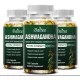 Hochdosierte Ashwagandha Kapseln mit Schwarzen Bio-Pfeffer - 2000 mg