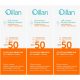 5x Oillan Sonnenschutzemulsion SPF50 für Kinder und Erwachsene ab 6 Monaten, 100ml