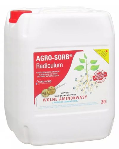 AGRO-SORB Radiculum 20L - Biostimulator für kräftiges Wurzelsystem und verbessertes Pflanzenwachstum
