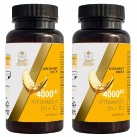   Witamina D3+K2 (MK-7) 4000 IU - 120 Weichgelkapseln mit 100 mcg K2mk7