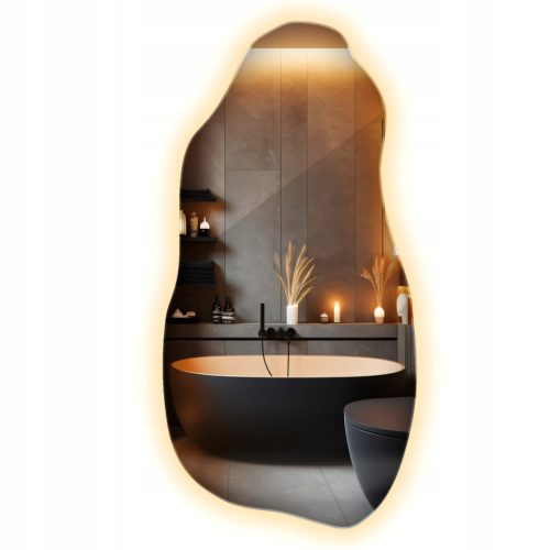  Badezimmerspiegel LED 40x80 cm Modern Loft für Schlafzimmer und Badezimmer