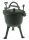  Gusseiserner Jagdtopf, ungarisch, emailliert, 5 l, für Lagerfeuergrill
