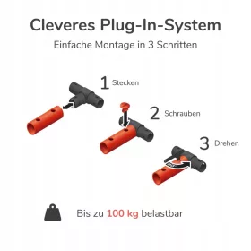  Spielplatz-Kletterröhren für Kinder quadro