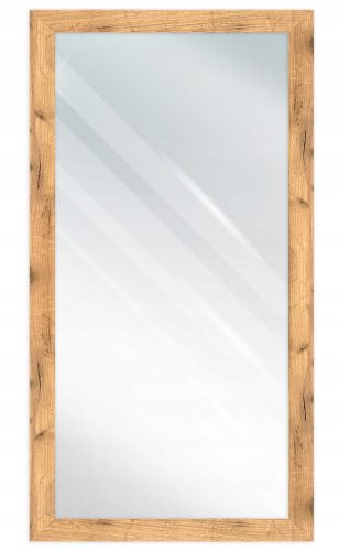  Spiegel im Rahmen 160x80 cm goldene Eiche Handwerk