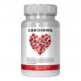   Cardionil – Nahrungsergänzungsmittel zur Unterstützung des Herz-Kreislauf-Systems, 30 Kapseln