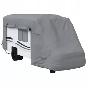 Robuster Schutzbezug für Wohnmobile: 570x235x275 cm, grau