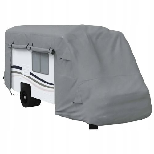 Robuster Schutzbezug für Wohnmobile: 570x235x275 cm, grau