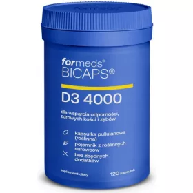   BICAPS® D3 4000 – Vitamin D Ergänzungsmittel, 120 Kapseln