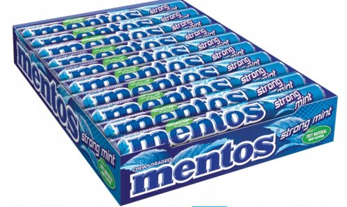 Mentos Strong Mint Kaugummis, 20 Stück