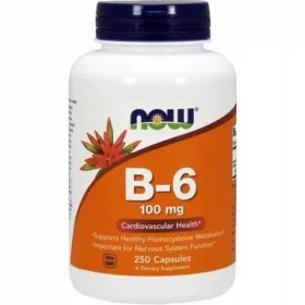   Vitamin B-6 Kapseln für die Unterstützung des Nervensystems und Metabolismus