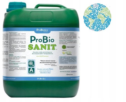  ProBio SANIT Bakterien für Kläranlagen und Klärgruben 5l befreit Rohre