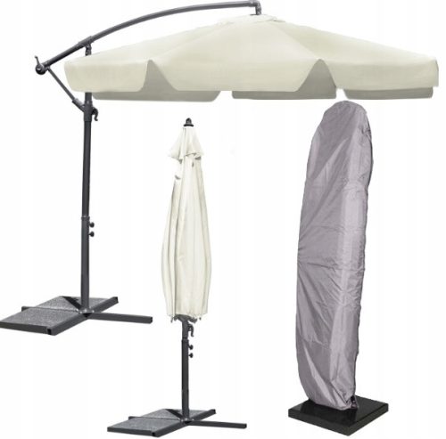 EKO Schutzhülle für Sonnenschirme - 20 x 250 cm - Wetterfest und Robust