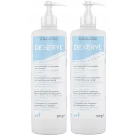   Dexeryl Emolient Creme für trockene und atopische Haut, 2 x 500 g