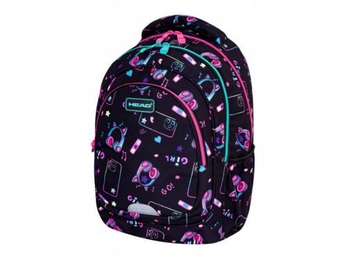 Schulrucksack Head GIRL GO für Erstklässler - Sicher & Stilvoll