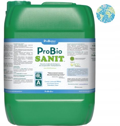  ProBio SANIT Bakterien für Kläranlagen und Faulgruben 20l befreit Rohre