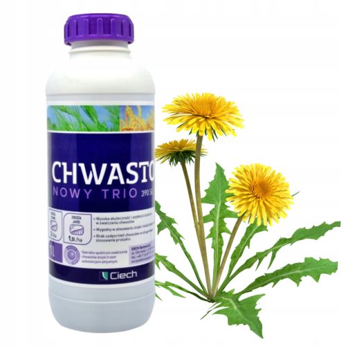 Chwastox Nowy Trio 390 SL - Hochwirksames Herbizid gegen zweikeimblättrige Unkräuter