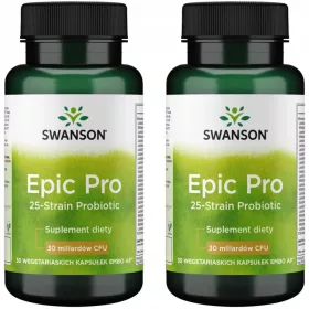   Swanson Epic Pro 25 Probiotikum mit 30 Milliarden KBE und 25 Bakterienstämmen