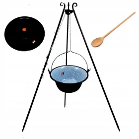  UNGARISCHER EMAILLE-KESSEL 25 STAND 180