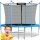  Trampolin mit Netz Neo-Sport 183 cm FT 6 (180-183 cm)
