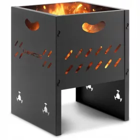  Gartenfeuerstelle 30 x 30 x 40 cm Klappgrill