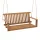  Große Gartenschaukel aus Holz 130 x 63 x 57cm bis 230kg