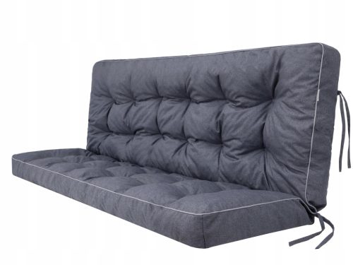  Auflage für Hollywoodschaukel für Gartenbank 180cm groß wasserfest + 2 Kissen